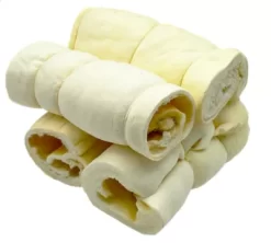 Hotspot Pets Jumbo Beef Cheek Roll Natural Flavor Dog Chew Treats, 8 Ct.