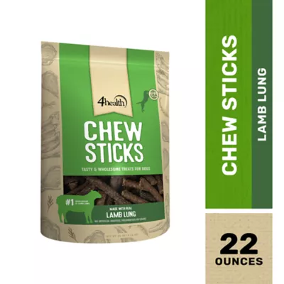 4health Lamb Flavor Chew Sticks Dog Treats, 22 Oz.