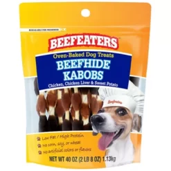Beefeaters Beefhide Kabobs, 40 Oz.
