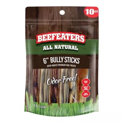 New! Beefeaters 6 In. Bully Stick, 10 Count