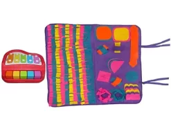 Piggy Poo And Crew Activity Rooting Large Snuffle Mat And Piano Toy