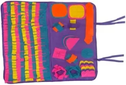 Piggy Poo And Crew Rooting Snuffle Mat, Purple