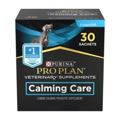 Purina Pro Plan Veterinary Supplements Calming Care Canine Formula Dog Supplements - 30 Ct. Box