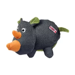 New! KONG Phatz Rhino Dog Toy