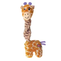 New! KONG Knots Twists Giraffe Dog Toy