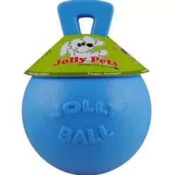 New! Jolly Pets 6 In. Tug- N - Toss Blueberry Dog Toy