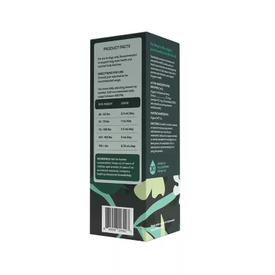 Pet Releaf Daily Releaf 500 CBD USDA Organic Full Spectrum CBD Oil NASC Certified For Calming Knee Hip Joint & Digestive - Image 2