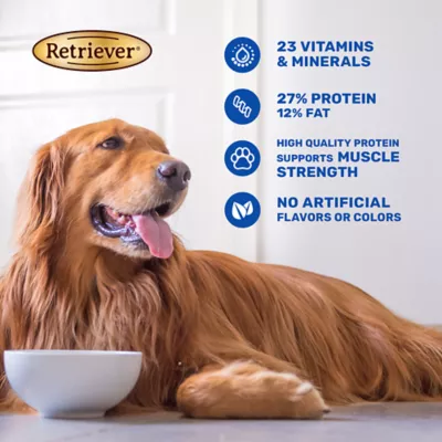Retriever Adult Performance High Protein Beef And Chicken Recipe Dry Dog Food, 50 Lb. Bag - Image 4