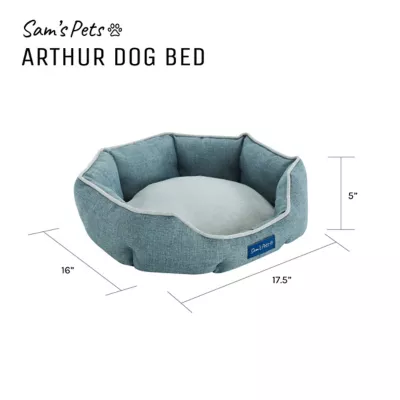 New! Sam's Pets Arthur Hexagon Dog Bed - Image 10