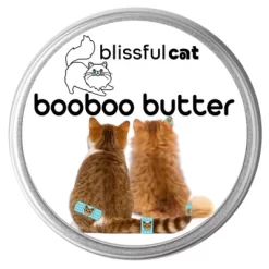 New! The Blissful Dog Boo Boo Butter For Cats, 2 Oz. Tin