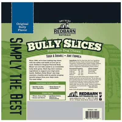 Redbarn Bully Slices Hip And Joint Supplement Treats For Dogs, 9 Oz. - Image 3